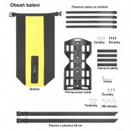 Brašna na kolo Rhinowalk - na přední vidlice BHD0013 žlutá